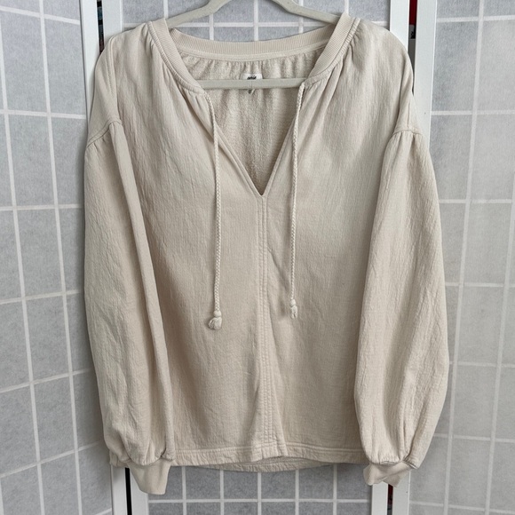 aerie Tops - Aerie Easy Street Pullover Oversized